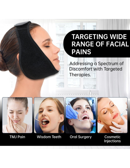 Compresa de Hielo Ajustable SEIWEHIDO para Muela de Juicio Compresa de Hielo Ajustable SEIWEHIDO para Muela de Juicio