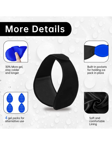 Compresa de Hielo Ajustable SEIWEHIDO para Muela de Juicio Compresa de Hielo Ajustable SEIWEHIDO para Muela de Juicio