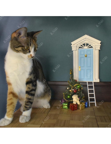 Decoraciones de Navidad Miniatura iLAND 6 cm con Luces LED