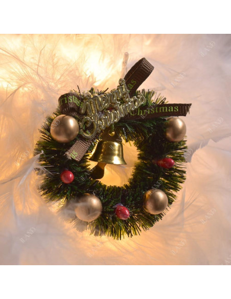 Decoraciones de Navidad Miniatura iLAND 6 cm con Luces LED