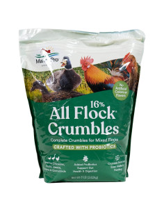 Alimento para Aves Manna Pro All Flock 3.63 kg - 16% Proteína