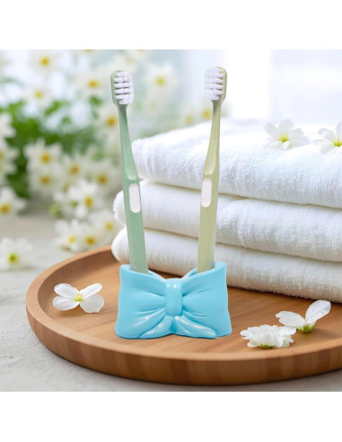 Soporte Organizador Hodao para Cepillos y Lápices - Pajarita Azul