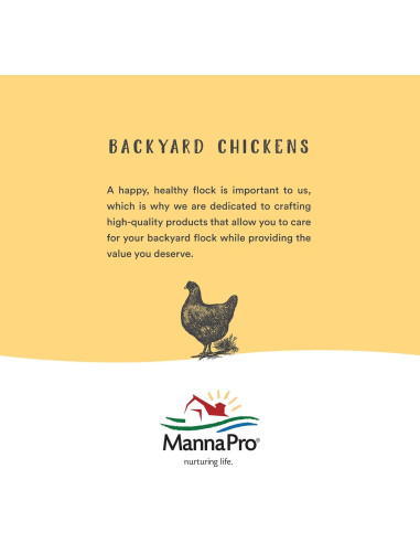 Alimento para Aves Manna Pro All Flock 3.63 kg - 16% Proteína