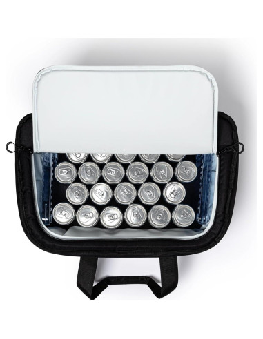 Enfriador AO Coolers Stow 'n Go 38 Latas Aislado Negro