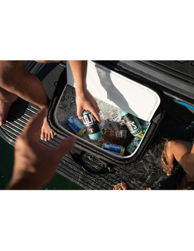 Enfriador AO Coolers Stow 'n Go 38 Latas Aislado Negro