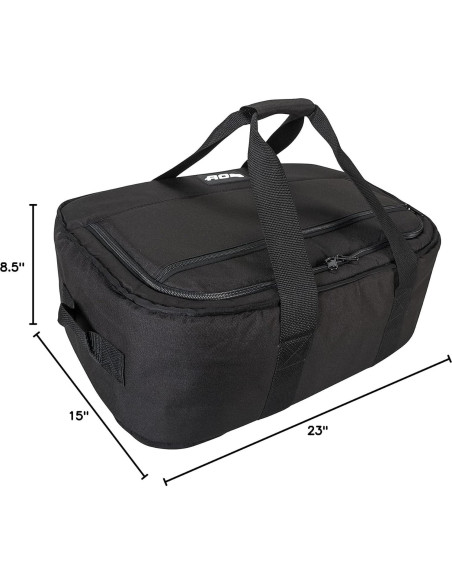 Enfriador AO Coolers Stow 'n Go 38 Latas Aislado Negro Enfriador AO Coolers Stow 'n Go 38 Latas Aislado Negro