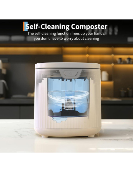 Compostador Eléctrico SLEKVERSA 2.5L Sin Olores Auto-Limpieza