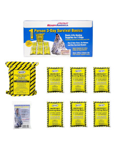 Kit de Emergencia Ready America para 1 Persona 3 Días