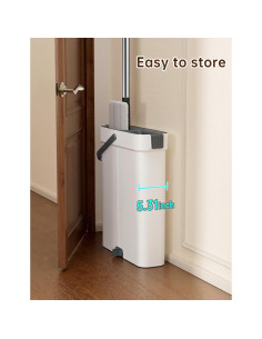 Juego de trapeador y cubo CTIME con escurridor 33 cm 2