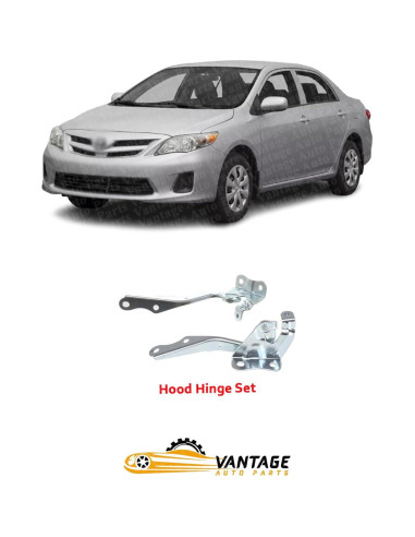 Juego de 2 Bisagras de Capó Vantage para Toyota Corolla 2009-2013