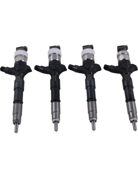Inyectores de Combustible Diésel Czomoizc para Toyota Hilux 4 Pcs