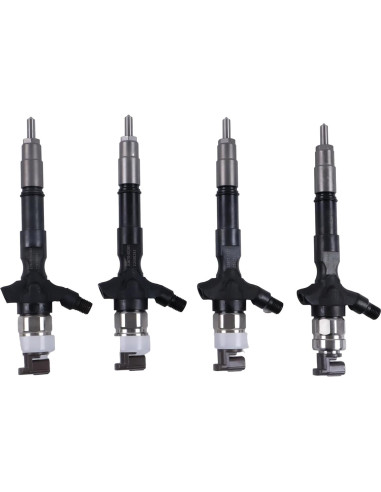 Inyectores de Combustible Diésel Czomoizc para Toyota Hilux 4 Pcs