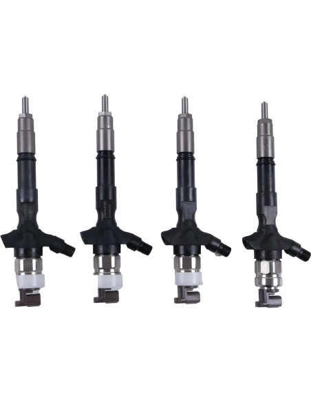 Inyectores de Combustible Diésel Czomoizc para Toyota Hilux 4 Pcs