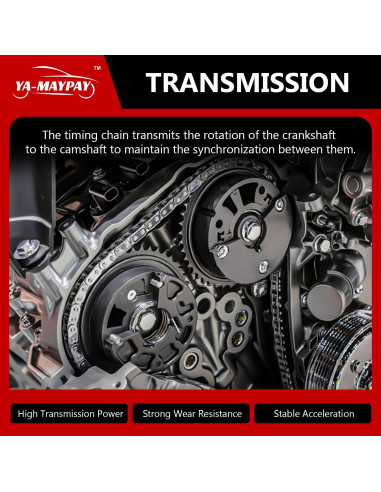 Kit de Cadena de Tiempo YA-MAYPAY para Toyota 1.3L 2012-2018