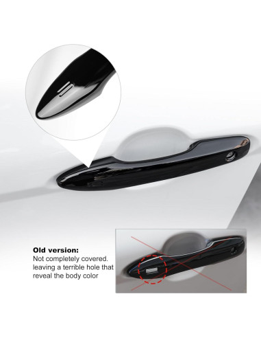 Cubiertas de Manijas de Puerta Spotrim para Toyota Camry y Corolla