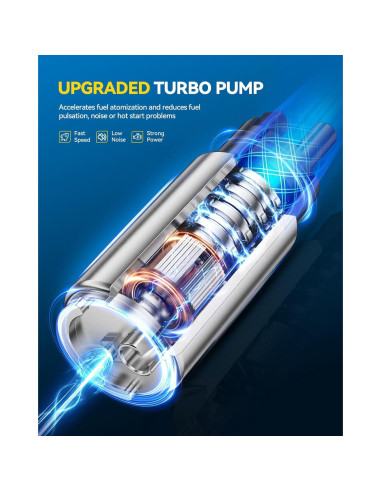 Bomba de Combustible Eléctrica PHILTOP para Civic, Odyssey, Corolla