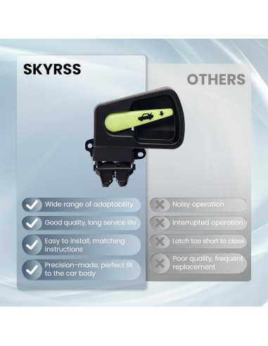 Actuador de Pestillo de Puerta Trasera SYKRSS para Toyota Corolla 2003-2008