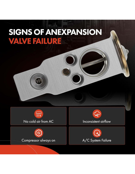 Válvula de Expansión A-Premium para A/C Toyota y Lexus