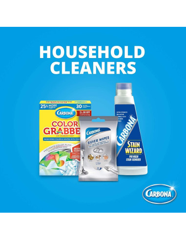 Toallitas Limpiadoras Carbona Silver | 12 Toallitas