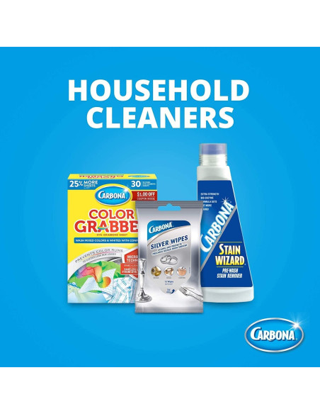 Toallitas Limpiadoras Carbona Silver | 12 Toallitas