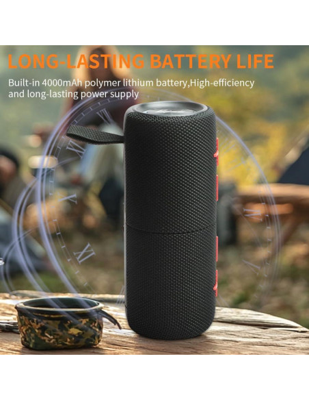 Altavoz Bluetooth Impermeable CYBORIS S11 20W 24H Dual Divisible