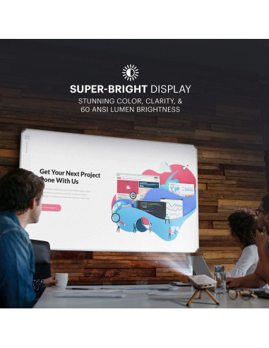 Proyector Portátil KODAK Luma 150 LED 1080P con Altavoz