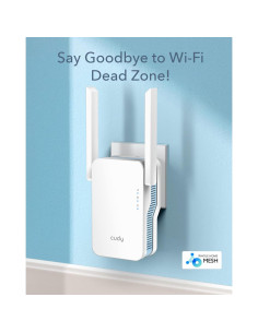 Extensor de WiFi Cudy RE1200 1.2Gbps Doble Banda 5GHz/2.4GHz 2