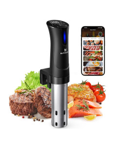 Máquina Sous Vide BLITZHOME 1100W Control WiFi 15L Acero Inoxidable