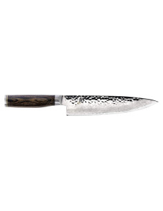 Cuchillo de Chef Shun Premier 20.32 cm Acero Damasco Pakkawood
