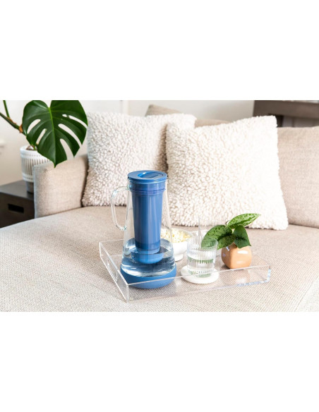 Jarra de Filtro de Agua LifeStraw Home 7 Tazas Vidrio Azul