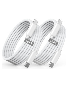 Cable de Carga Rápida USB C a USB C 3m 60W 2Pack para Apple