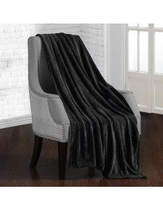 Manta con peso DreamLab 6.8 kg 121.92x182.88 cm carbón 2