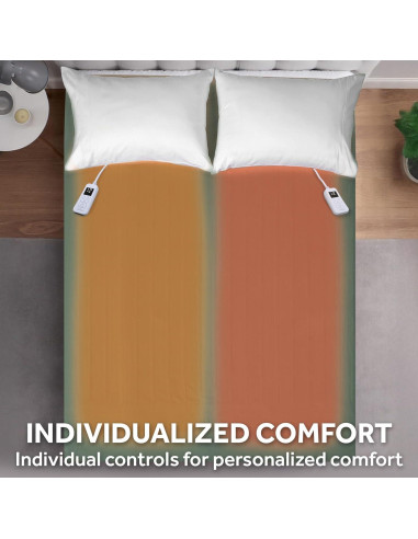 Manta Eléctrica Térmica King Sunbeam Forro Ultra Real 228x254cm