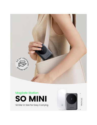 Estación de Carga 3 en 1 Lamicall para Apple - Soporte Plegable