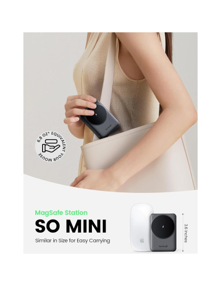 Estación de Carga 3 en 1 Lamicall para Apple - Soporte Plegable