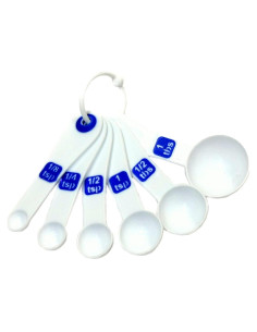 Juego de Cucharas Medidoras Chef Craft 6 Piezas Plástico