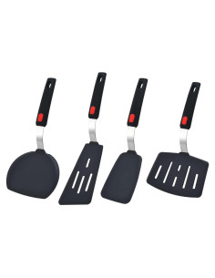 Juego de 4 Espátulas de Silicona Wiztoynia Resistente al Calor