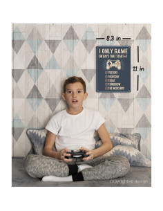 Cartel Decorativo Rectangular Opix Design para Sala de Juegos 2