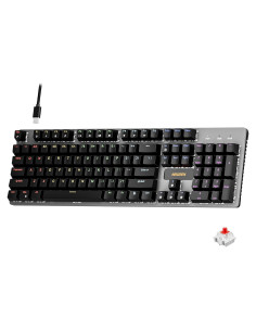Teclado Mecánico Newmen GM325 Pro 104 Teclas RGB USB