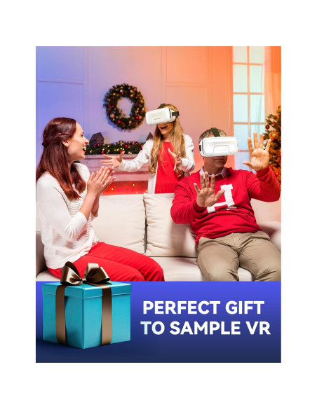 Auricular VR TECKNET 3D para Teléfono 4.7-7.2" HD Anti-Luz Azul