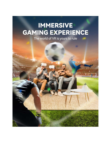 Auricular VR TECKNET 3D para Teléfono 4.7-7.2" HD Anti-Luz Azul