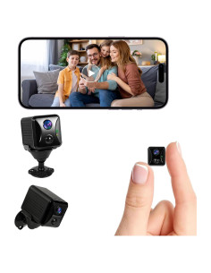 Cámara de Seguridad YISPK R9 4K HD WiFi con Visión Nocturna