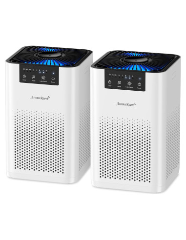 Purificador de Aire AromaRoom AP102-B 2 Paquetes HEPA 3-en-1