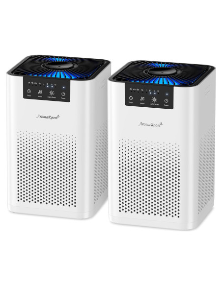 Purificador de Aire AromaRoom AP102-B 2 Paquetes HEPA 3-en-1
