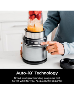 Licuadora Personal Ninja BN401 Nutri Pro 1100W Plata Nube 2