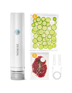 Sellador de Vacío ZKIRON HVS-01 Pro + 12 Bolsas Reutilizables