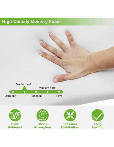 Almohada de Cama iMounTEK Espuma Viscoelástica 50x30 cm Almohada de Cama iMounTEK Espuma Viscoelástica 50x30 cm