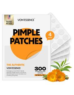 300 Parches Hidrocoloides Vonessence para Granitos - Cuidado de Piel