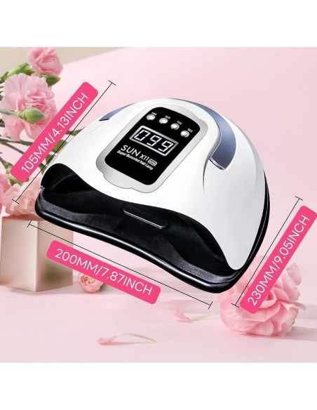 Lámpara UV LED 280W BEENLE para Uñas con Sensor Automático Lámpara UV LED 280W BEENLE para Uñas con Sensor Automático
