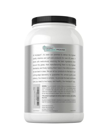 Proteína de Colágeno Hidrolizado Horbaach 32 oz | Tipos I, II, III, V, X | Sin Sabor, Sin Gluten Proteína de Colágeno Hidrolizado Horbaach 32 oz | Tipos I, II, III, V, X | Sin Sabor, Sin Gluten